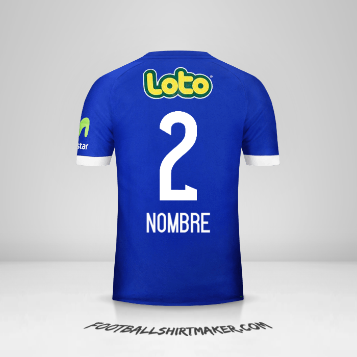 Jersey Universidad de Chile 2017 -  nombre - 2