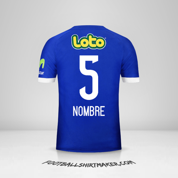 Camiseta Universidad de Chile 2017 -  nombre - 5