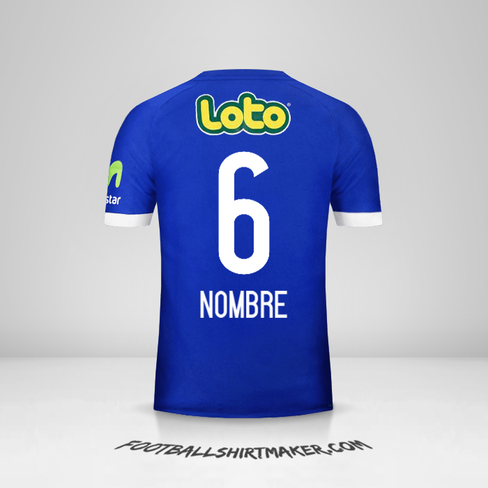Camiseta Universidad de Chile 2017 -  nombre - 6