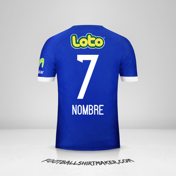 Jersey Universidad de Chile 2017 -  nombre - 7