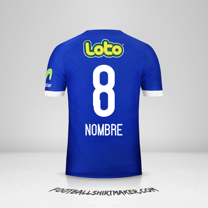 Jersey Universidad de Chile 2017 -  nombre - 8