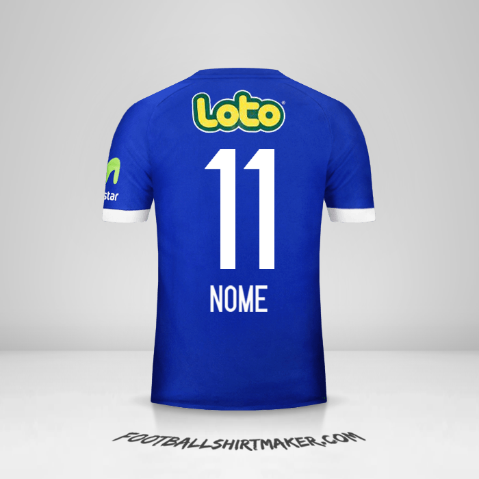 Maglia Universidad de Chile 2017 -  nome - 11