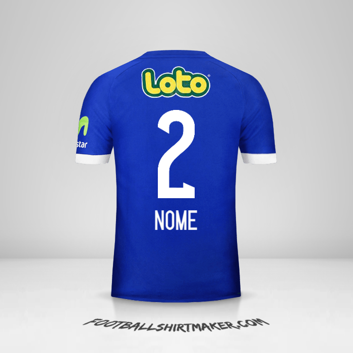 Camisa Universidad de Chile 2017 -  nome - 2