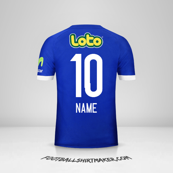 Jersey Universidad de Chile 2017 -  name - 10