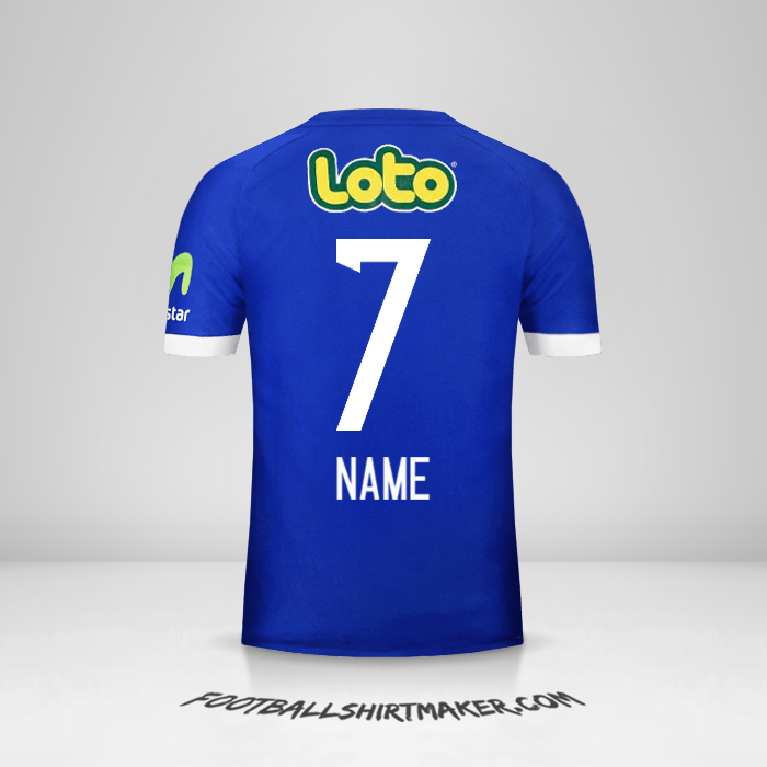 Shirt Universidad de Chile 2017 -  name - 7