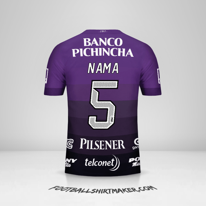 Jersey Barcelona SC 2017 Alternatif -  nama - 5