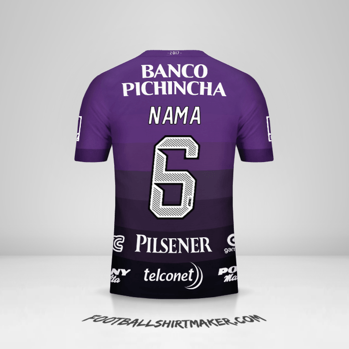 Jersey Barcelona SC 2017 Alternatif -  nama - 6