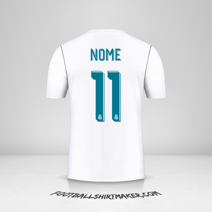 Maglia Real Madrid CF Cup 2017/18 -  nome - 11