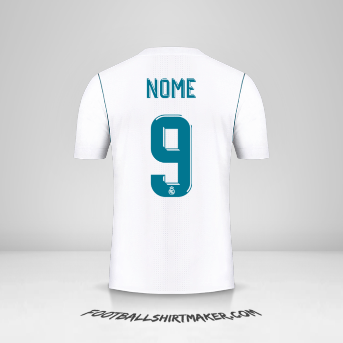 Maglia Real Madrid CF Cup 2017/18 -  nome - 9