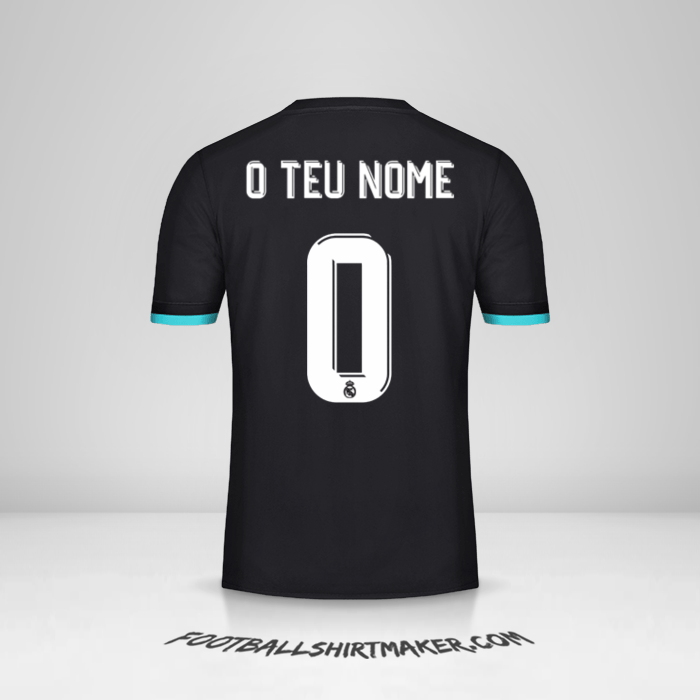Camisola Real Madrid CF Cup 2017/18 II -  o teu nome - 0