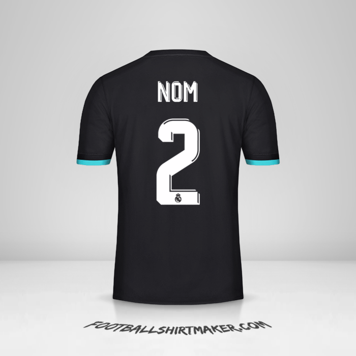 Maillot Real Madrid CF Cup 2017/18 Extérieur -  nom - 2