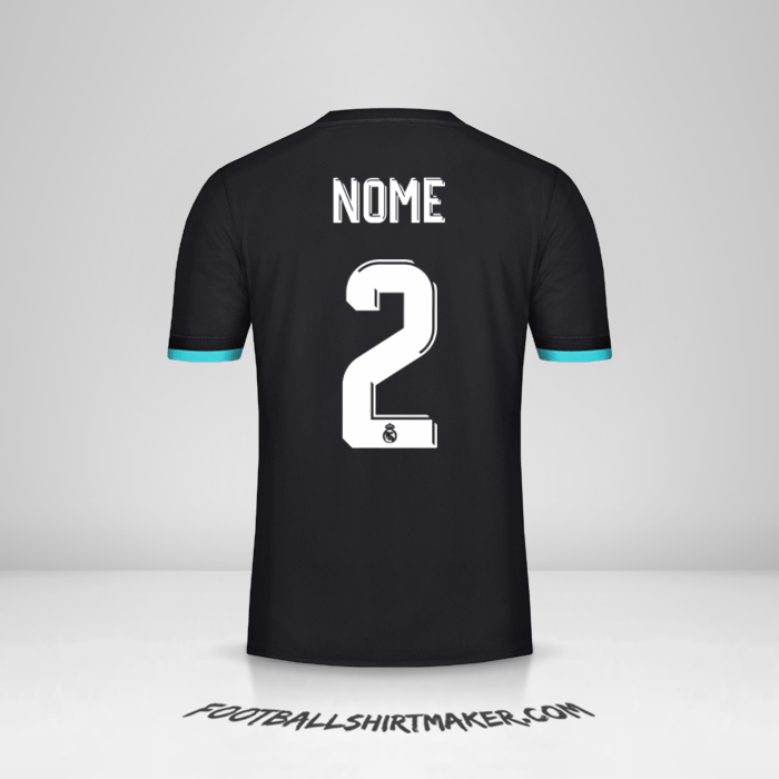 Maglia Real Madrid CF Cup 2017/18 Seconda -  nome - 2