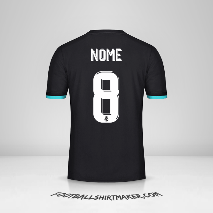 Maglia Real Madrid CF Cup 2017/18 Seconda -  nome - 8