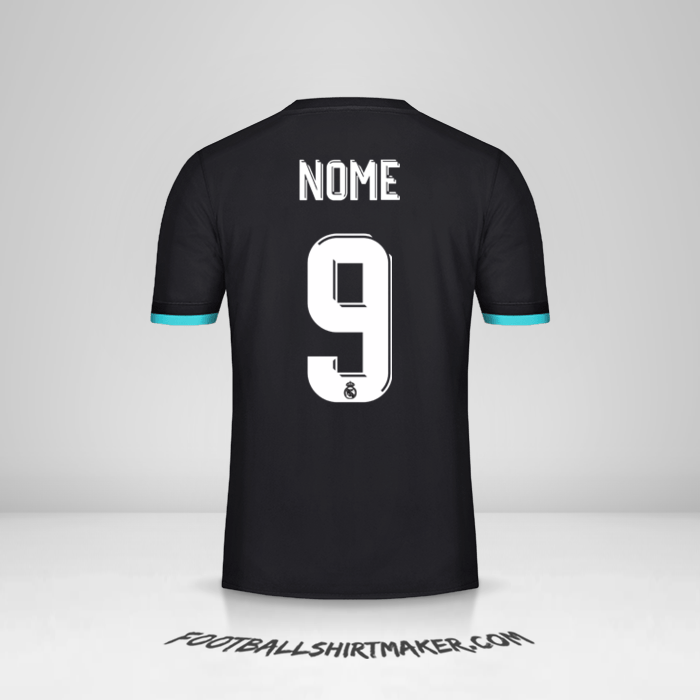 Camisa Real Madrid CF Cup 2017/18 Alternativa -  nome - 9