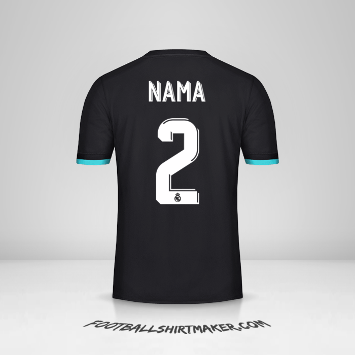 Jersey Real Madrid CF Cup 2017/18 Alternatif -  nama - 2