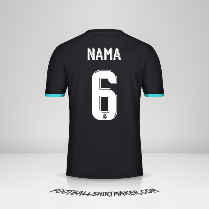 Jersey Real Madrid CF Cup 2017/18 Alternatif -  nama - 6