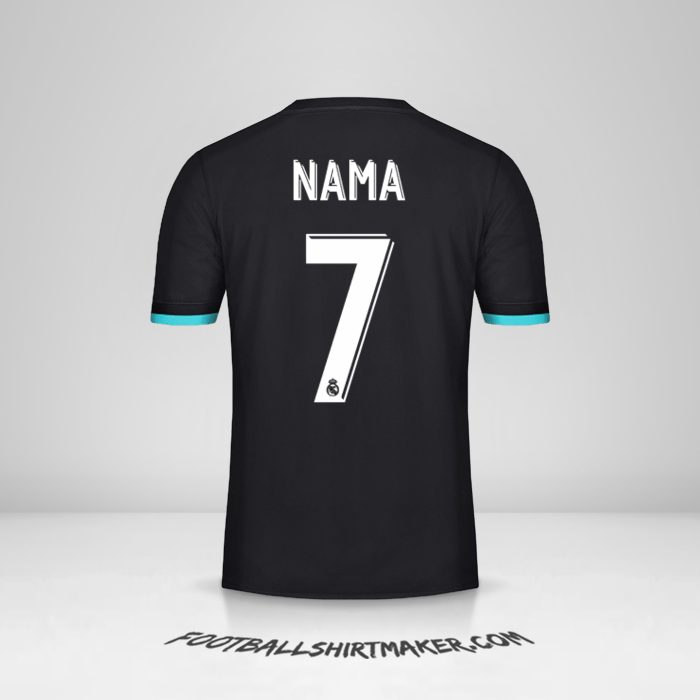 Jersey Real Madrid CF Cup 2017/18 Alternatif -  nama - 7