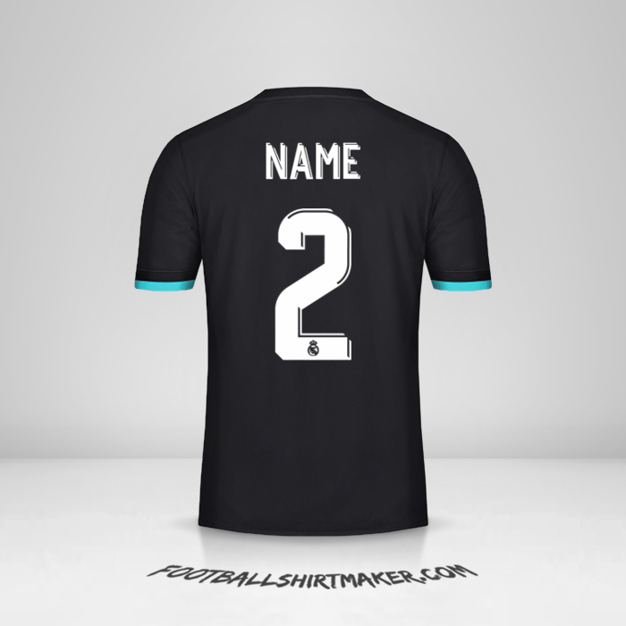 Trikot Real Madrid CF Cup 2017/18 Auswärts -  name - 2