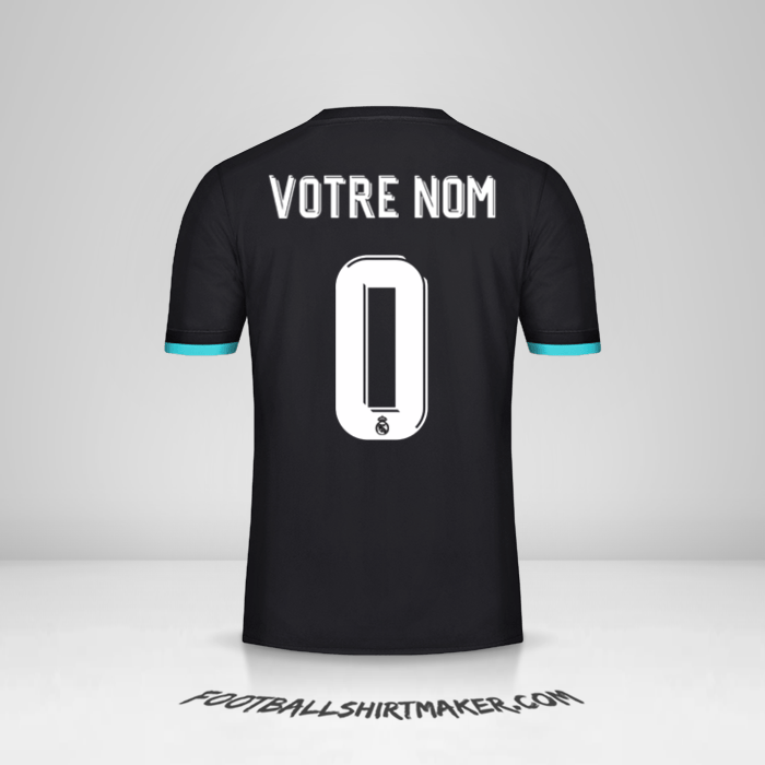 Maillot Real Madrid CF 2017/18 Cup II -  votre nom - 0