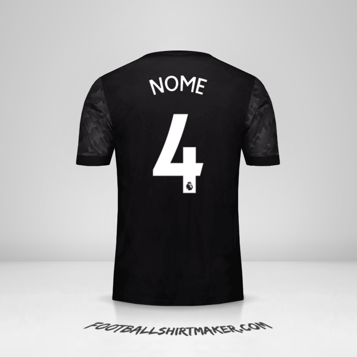 Camisa Manchester United 2017/18 Alternativa -  nome - 4