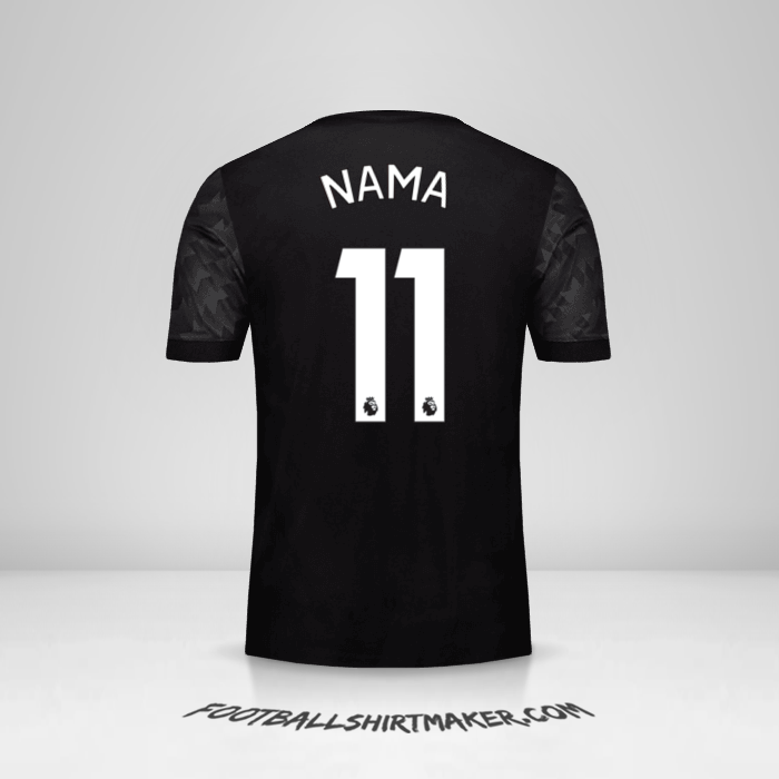 Jersey Manchester United 2017/18 Alternatif -  nama - 11