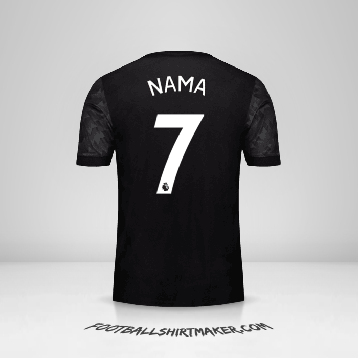 Jersey Manchester United 2017/18 Alternatif -  nama - 7