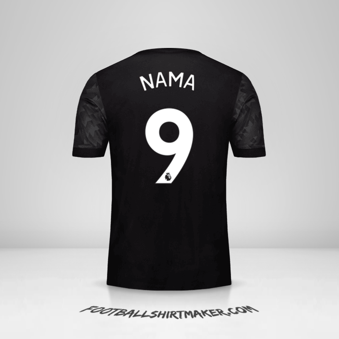 Jersey Manchester United 2017/18 Alternatif -  nama - 9