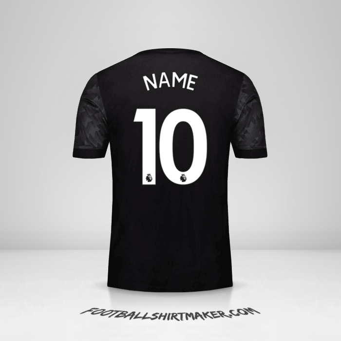 Trikot Manchester United 2017/18 Auswärts -  name - 10