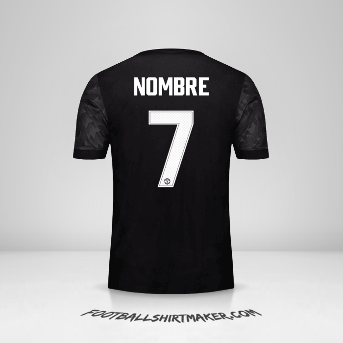 Camiseta Manchester United Cup 2017/18 Visita -  nombre - 7