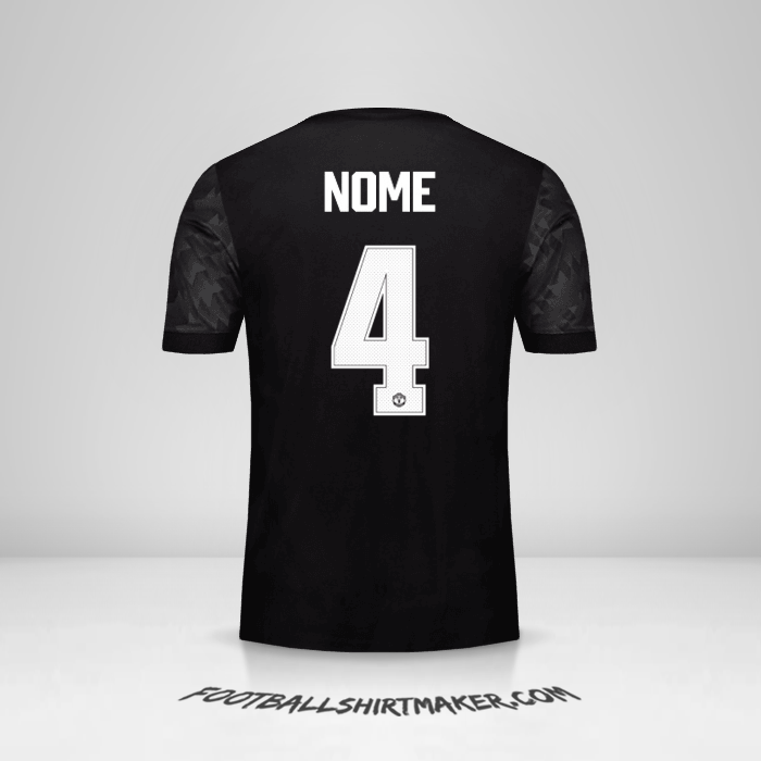 Camisa Manchester United Cup 2017/18 Alternativa -  nome - 4