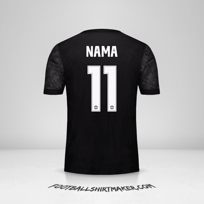 Jersey Manchester United Cup 2017/18 Alternatif -  nama - 11