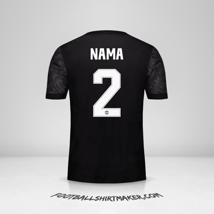 Jersey Manchester United Cup 2017/18 Alternatif -  nama - 2