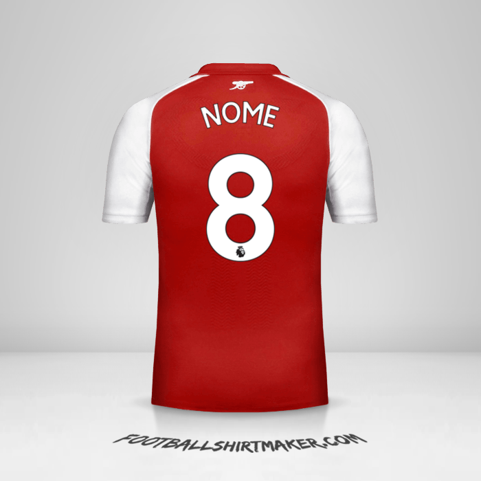 Maglia Arsenal 2017/18 -  nome - 8