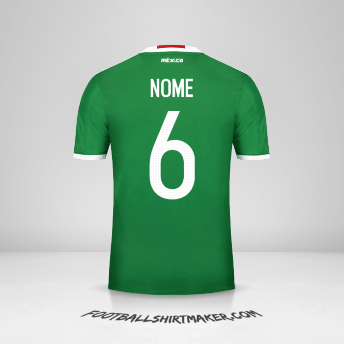 Maglia Messico 2016 -  nome - 6
