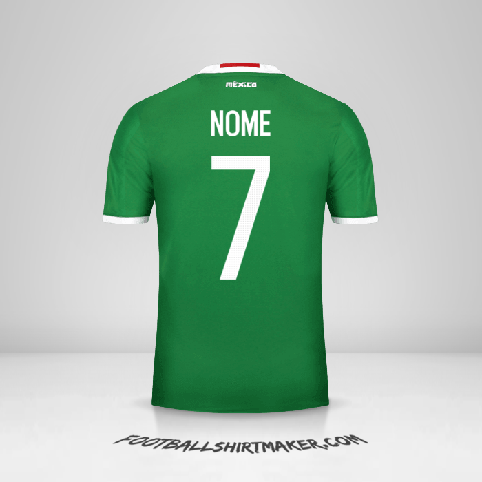 Maglia Messico 2016 -  nome - 7