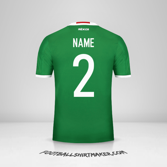 Jersey Mexico 2016 -  name - 2