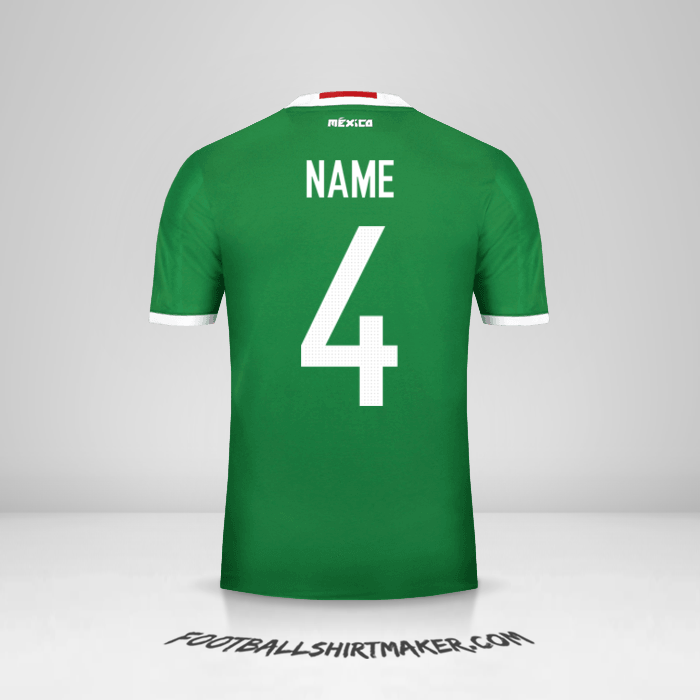 Shirt Mexico 2016 -  name - 4