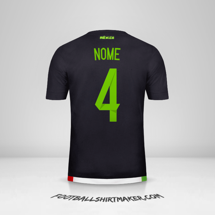 Camisola México 2015 -  nome - 4