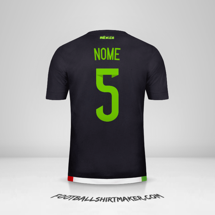 Maglia Messico 2015 -  nome - 5