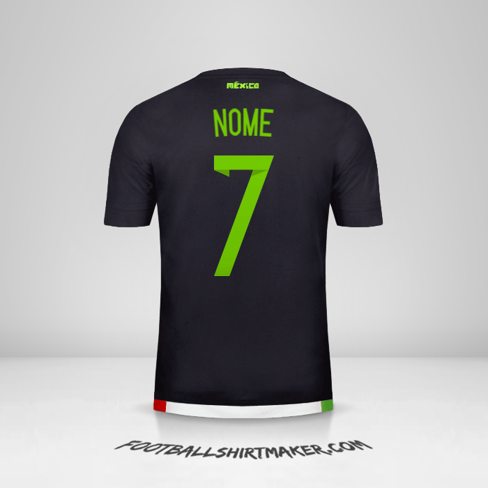 Camisola México 2015 -  nome - 7