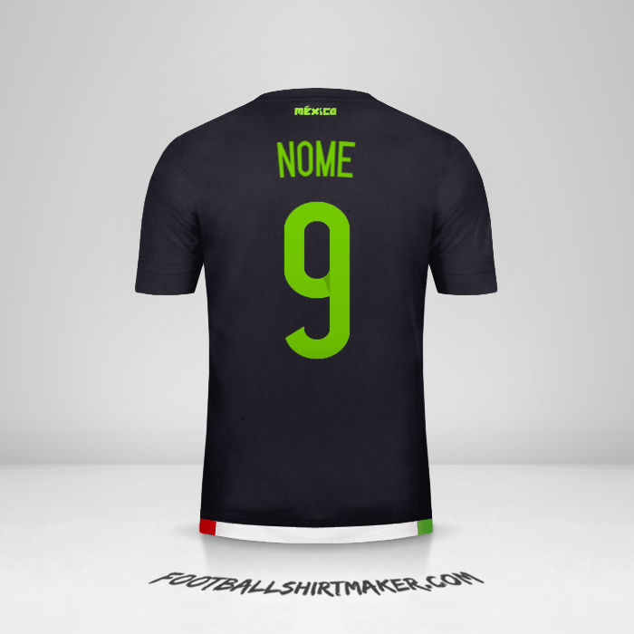 Maglia Messico 2015 -  nome - 9