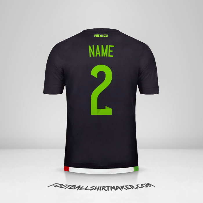 Shirt Mexico 2015 -  name - 2