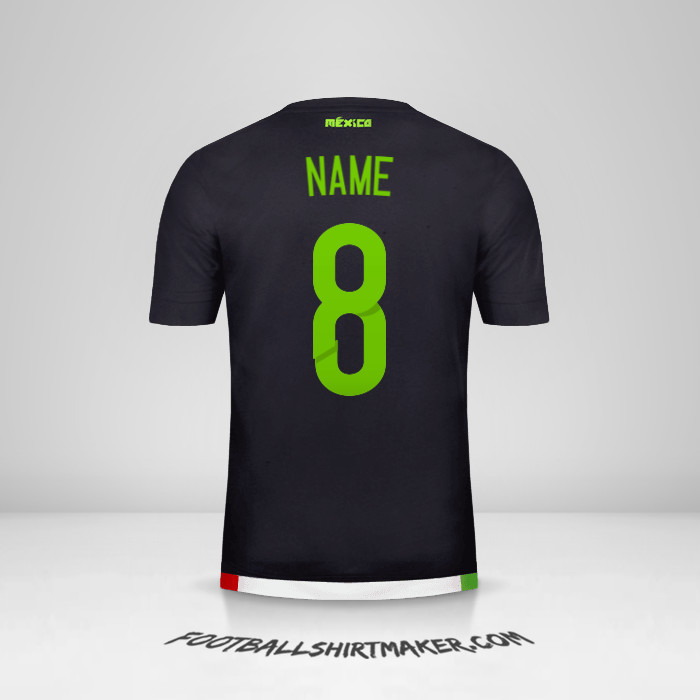 Trikot Mexiko 2015 -  name - 8