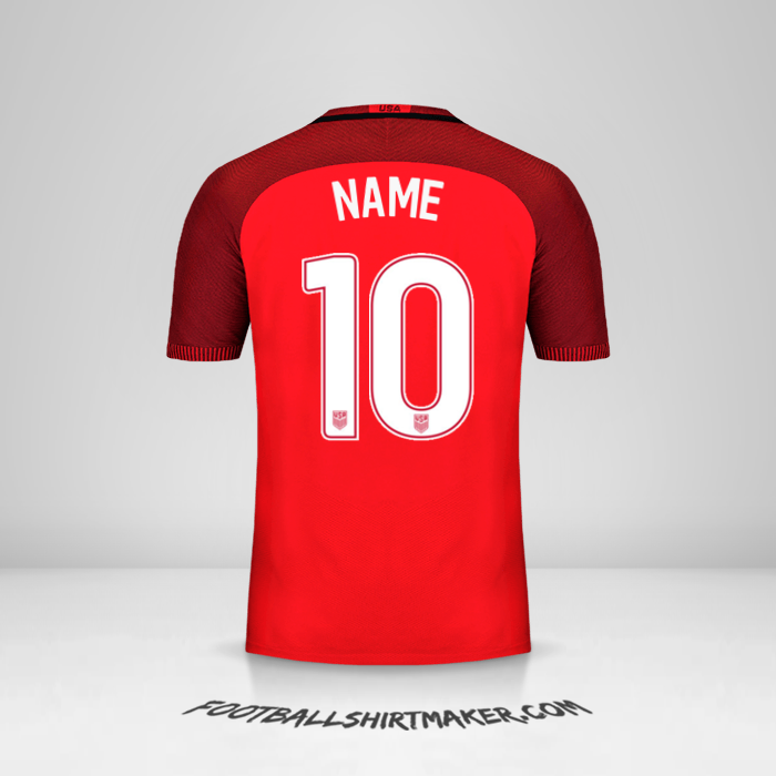 Jersey United States 2017 Third -  name - 10