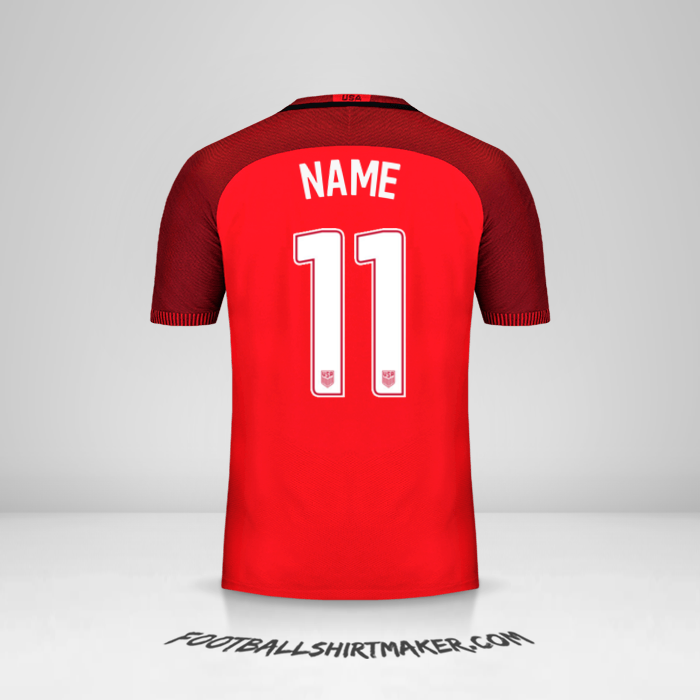 Shirt United States 2017 Third -  name - 11