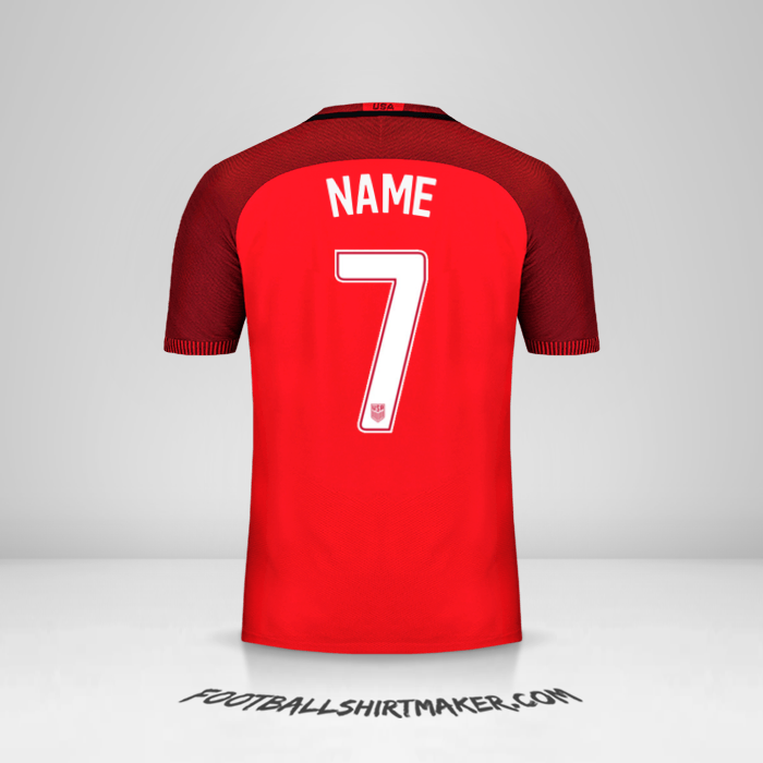 Shirt United States 2017 Third -  name - 7