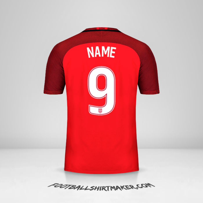 Shirt United States 2017 Third -  name - 9