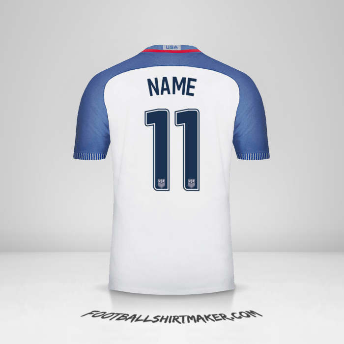 Jersey United States 2016/17 -  name - 11