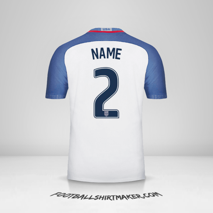 Jersey United States 2016/17 -  name - 2