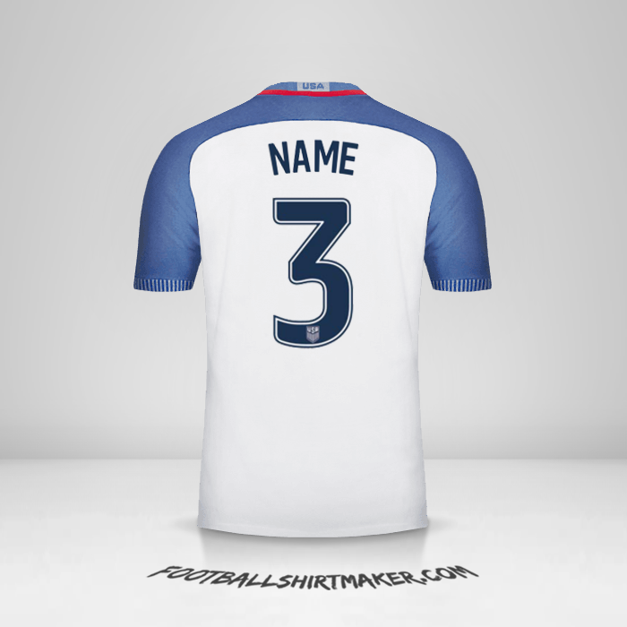 Jersey United States 2016/17 -  name - 3